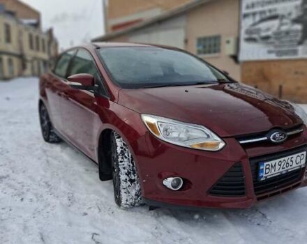 Красный Форд Фокус, объемом двигателя 2 л и пробегом 220 тыс. км за 6300 $, фото 1 на Automoto.ua