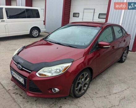 Красный Форд Фокус, объемом двигателя 2 л и пробегом 201 тыс. км за 7650 $, фото 1 на Automoto.ua