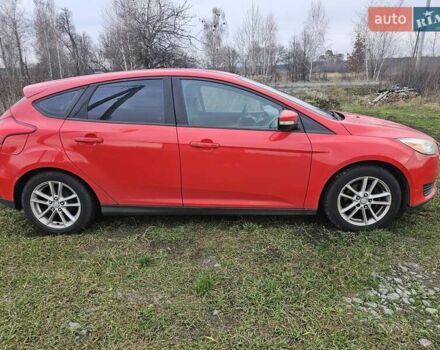 Красный Форд Фокус, объемом двигателя 2 л и пробегом 178 тыс. км за 8500 $, фото 1 на Automoto.ua