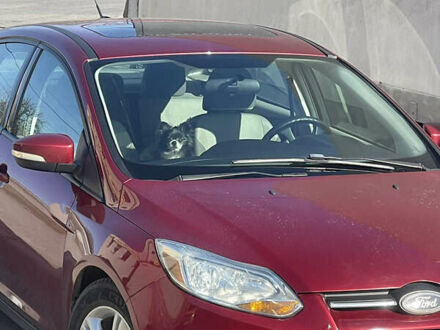 Красный Форд Фокус, объемом двигателя 2.01 л и пробегом 203 тыс. км за 6500 $, фото 1 на Automoto.ua