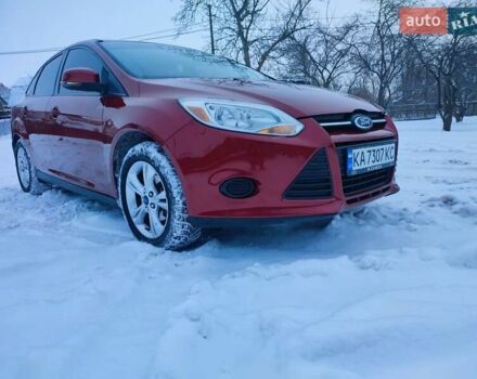 Червоний Форд Фокус, об'ємом двигуна 2 л та пробігом 210 тис. км за 7300 $, фото 1 на Automoto.ua