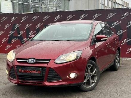 Красный Форд Фокус, объемом двигателя 2 л и пробегом 146 тыс. км за 8200 $, фото 1 на Automoto.ua