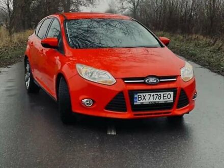 Красный Форд Фокус, объемом двигателя 2 л и пробегом 44 тыс. км за 7200 $, фото 1 на Automoto.ua