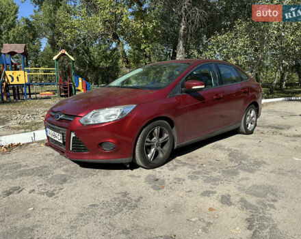 Красный Форд Фокус, объемом двигателя 2 л и пробегом 118 тыс. км за 7000 $, фото 1 на Automoto.ua
