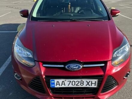 Красный Форд Фокус, объемом двигателя 2 л и пробегом 211 тыс. км за 6800 $, фото 1 на Automoto.ua