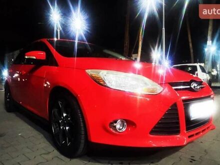 Червоний Форд Фокус, об'ємом двигуна 2 л та пробігом 206 тис. км за 8300 $, фото 1 на Automoto.ua