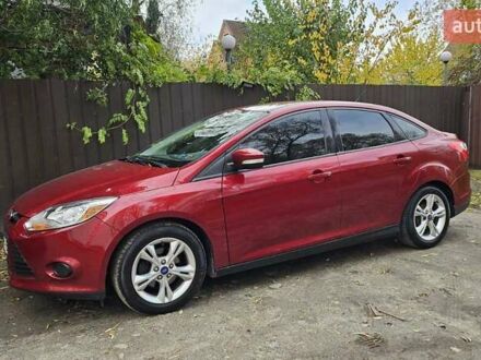 Червоний Форд Фокус, об'ємом двигуна 2 л та пробігом 130 тис. км за 7200 $, фото 1 на Automoto.ua