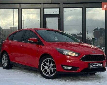 Красный Форд Фокус, объемом двигателя 2 л и пробегом 286 тыс. км за 9500 $, фото 1 на Automoto.ua