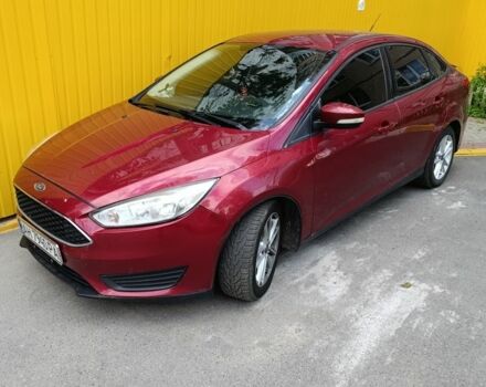 Красный Форд Фокус, объемом двигателя 2 л и пробегом 190 тыс. км за 8800 $, фото 1 на Automoto.ua
