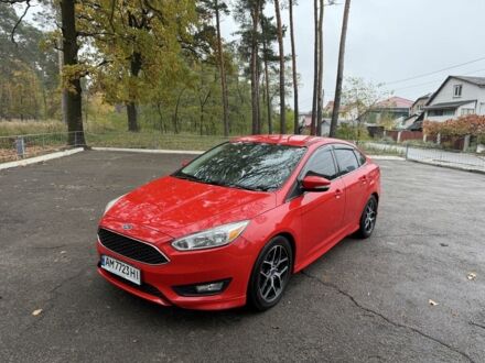 Красный Форд Фокус, объемом двигателя 2 л и пробегом 185 тыс. км за 7400 $, фото 1 на Automoto.ua