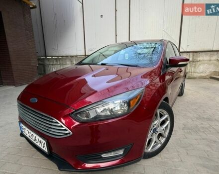 Красный Форд Фокус, объемом двигателя 2 л и пробегом 182 тыс. км за 7800 $, фото 1 на Automoto.ua