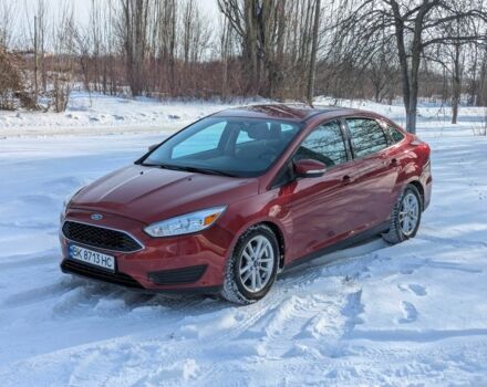 Червоний Форд Фокус, об'ємом двигуна 2 л та пробігом 190 тис. км за 6550 $, фото 1 на Automoto.ua