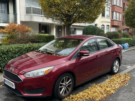 Красный Форд Фокус, объемом двигателя 2 л и пробегом 175 тыс. км за 5500 $, фото 1 на Automoto.ua