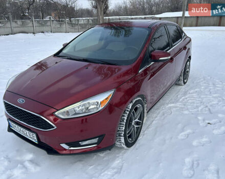 Красный Форд Фокус, объемом двигателя 2 л и пробегом 156 тыс. км за 9500 $, фото 1 на Automoto.ua