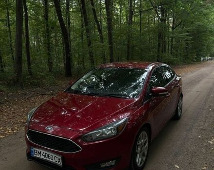 Красный Форд Фокус, объемом двигателя 2 л и пробегом 130 тыс. км за 8500 $, фото 1 на Automoto.ua