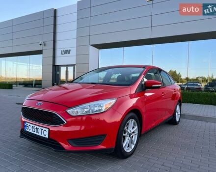 Красный Форд Фокус, объемом двигателя 2 л и пробегом 133 тыс. км за 7900 $, фото 1 на Automoto.ua