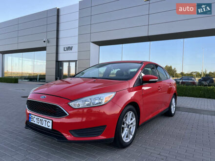 Червоний Форд Фокус, об'ємом двигуна 2 л та пробігом 129 тис. км за 8800 $, фото 1 на Automoto.ua