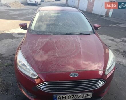 Красный Форд Фокус, объемом двигателя 2 л и пробегом 197 тыс. км за 5500 $, фото 1 на Automoto.ua