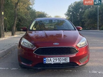Красный Форд Фокус, объемом двигателя 2 л и пробегом 214 тыс. км за 6300 $, фото 1 на Automoto.ua