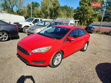 Красный Форд Фокус, объемом двигателя 2 л и пробегом 125 тыс. км за 1600 $, фото 1 на Automoto.ua