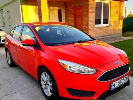 Форд Фокус 2016 в Бородянке на Automoto.ua Красный Форд Фокус, объемом двигателя 2 л и пробегом 176 тыс. км за 9500 $, фото 1 на Automoto.ua