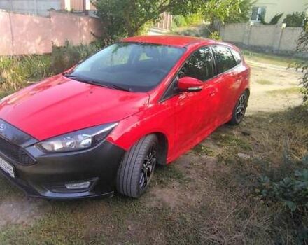 Красный Форд Фокус, объемом двигателя 2 л и пробегом 155 тыс. км за 7500 $, фото 1 на Automoto.ua