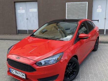 Форд Фокус 2016 у Львові на Automoto.ua Червоний Форд Фокус, об'ємом двигуна 2 л та пробігом 122 тис. км за 9350 $, фото 1 на Automoto.ua