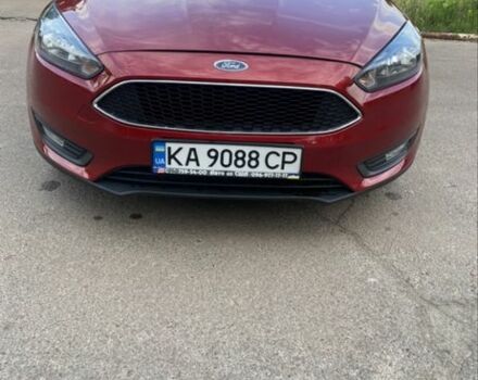 Красный Форд Фокус, объемом двигателя 2 л и пробегом 129 тыс. км за 7614 $, фото 1 на Automoto.ua