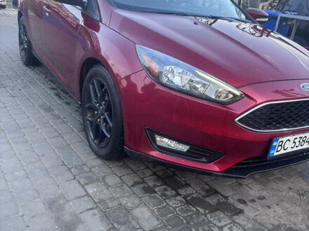 Красный Форд Фокус, объемом двигателя 2 л и пробегом 159 тыс. км за 8500 $, фото 1 на Automoto.ua