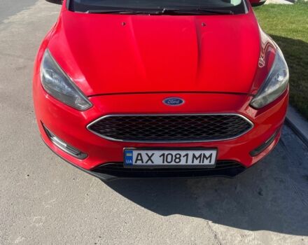 Красный Форд Фокус, объемом двигателя 2 л и пробегом 200 тыс. км за 6500 $, фото 1 на Automoto.ua