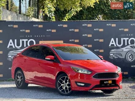 Красный Форд Фокус, объемом двигателя 2 л и пробегом 195 тыс. км за 8600 $, фото 1 на Automoto.ua