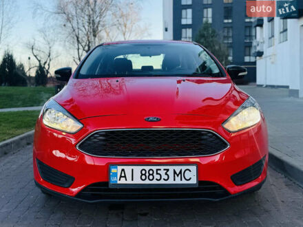 Красный Форд Фокус, объемом двигателя 2 л и пробегом 122 тыс. км за 8500 $, фото 1 на Automoto.ua