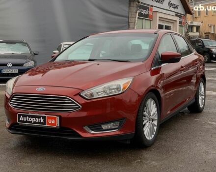 Красный Форд Фокус, объемом двигателя 2 л и пробегом 199 тыс. км за 9790 $, фото 1 на Automoto.ua