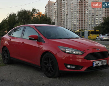 Червоний Форд Фокус, об'ємом двигуна 2 л та пробігом 176 тис. км за 8100 $, фото 1 на Automoto.ua
