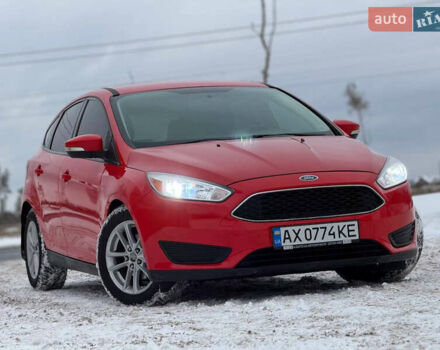 Красный Форд Фокус, объемом двигателя 2 л и пробегом 220 тыс. км за 7850 $, фото 1 на Automoto.ua