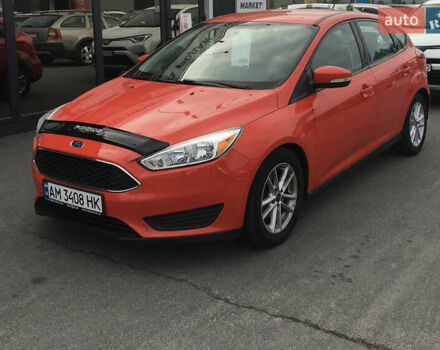 Красный Форд Фокус, объемом двигателя 2.01 л и пробегом 140 тыс. км за 8100 $, фото 1 на Automoto.ua