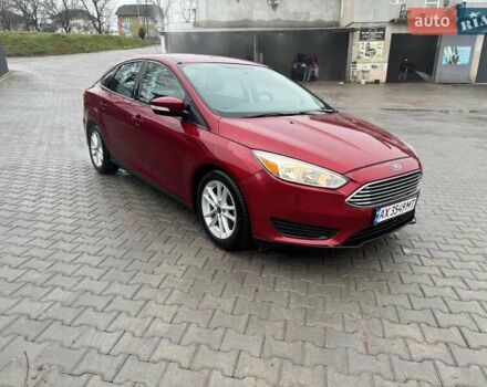 Красный Форд Фокус, объемом двигателя 2 л и пробегом 123 тыс. км за 8250 $, фото 1 на Automoto.ua
