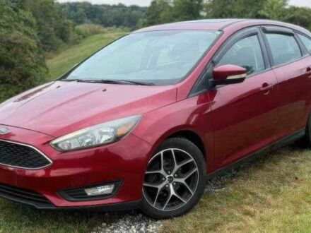 Красный Форд Фокус, объемом двигателя 2 л и пробегом 78 тыс. км за 7000 $, фото 1 на Automoto.ua