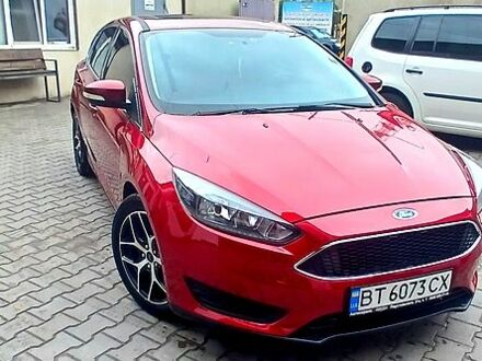 Красный Форд Фокус, объемом двигателя 2 л и пробегом 76 тыс. км за 9500 $, фото 1 на Automoto.ua