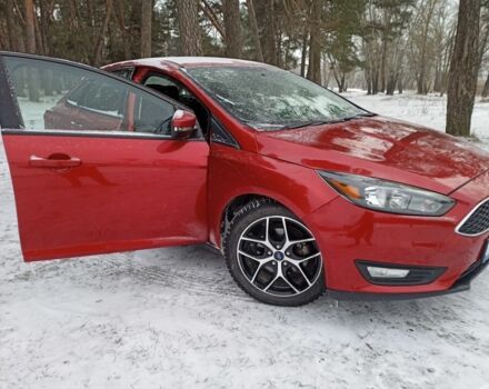 Червоний Форд Фокус, об'ємом двигуна 2 л та пробігом 100 тис. км за 9350 $, фото 1 на Automoto.ua