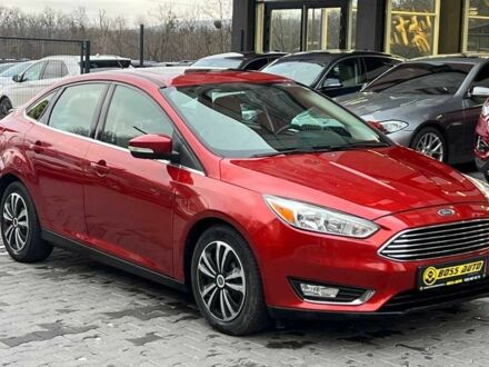Форд Фокус 2018 в Черновцах на Automoto.ua Красный Форд Фокус, объемом двигателя 2 л и пробегом 120 тыс. км за 9990 $, фото 1 на Automoto.ua