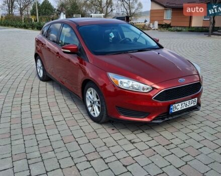 Красный Форд Фокус, объемом двигателя 2 л и пробегом 155 тыс. км за 7200 $, фото 1 на Automoto.ua