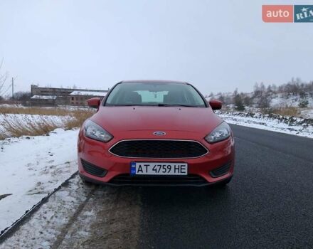 Красный Форд Фокус, объемом двигателя 2 л и пробегом 130 тыс. км за 8500 $, фото 1 на Automoto.ua