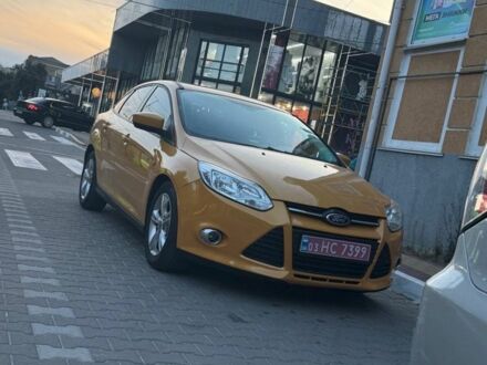 Жовтий Форд Фокус, об'ємом двигуна 2 л та пробігом 114 тис. км за 5300 $, фото 1 на Automoto.ua