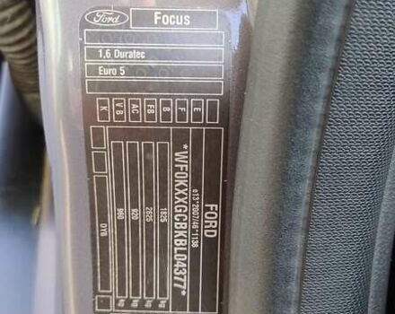 Серый Форд Фокус, объемом двигателя 1.6 л и пробегом 248 тыс. км за 6800 $, фото 13 на Automoto.ua