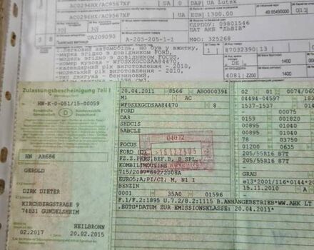 Сірий Форд Фокус, об'ємом двигуна 1.6 л та пробігом 245 тис. км за 4999 $, фото 16 на Automoto.ua