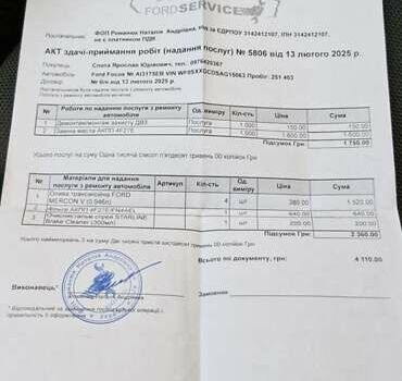 Сірий Форд Фокус, об'ємом двигуна 1.6 л та пробігом 262 тис. км за 5300 $, фото 13 на Automoto.ua