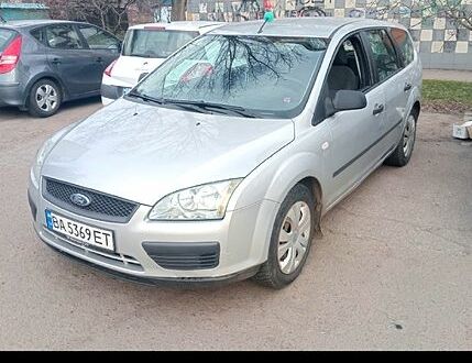 Сірий Форд Фокус, об'ємом двигуна 1.6 л та пробігом 207 тис. км за 5000 $, фото 1 на Automoto.ua