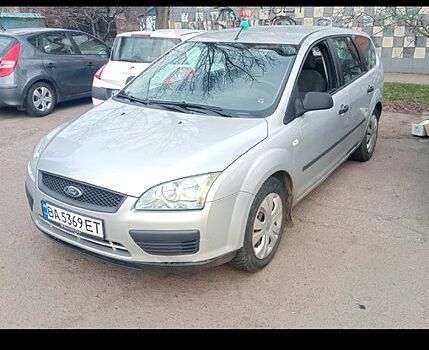 Серый Форд Фокус, объемом двигателя 1.6 л и пробегом 207 тыс. км за 5000 $, фото 1 на Automoto.ua