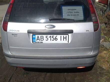 Серый Форд Фокус, объемом двигателя 1.6 л и пробегом 291 тыс. км за 4000 $, фото 1 на Automoto.ua
